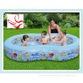 Large Cute Inflatable Swimming Pools 100 Gallons For 2 - 4 Children